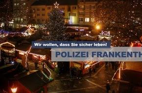 pol-pdlu polizeidirektion ludwigshafen pol pdlu frankenthal pressemeldung der polizei frankenthal zum heute b