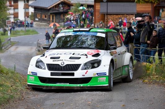 © Skoda Auto Deutschland GmbH korsika skoda pilot lappi steht vor erc titelgewinn