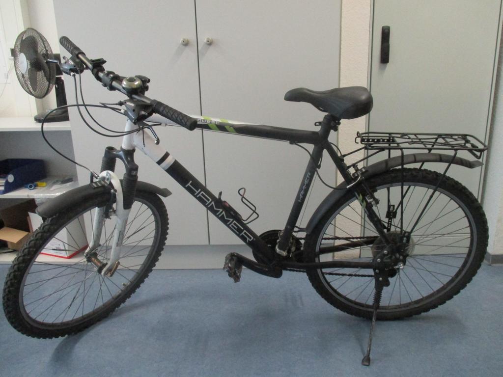 Pol Ma sichergestelltesFahrrad